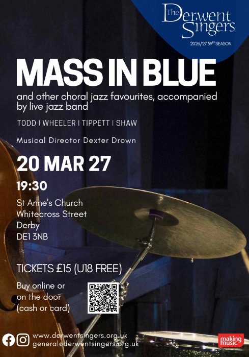 Mass in blue